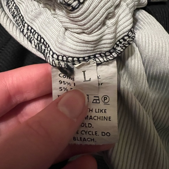 Drawstring Side Color Block Bodycon Tank Dress - Picture 3 of 3